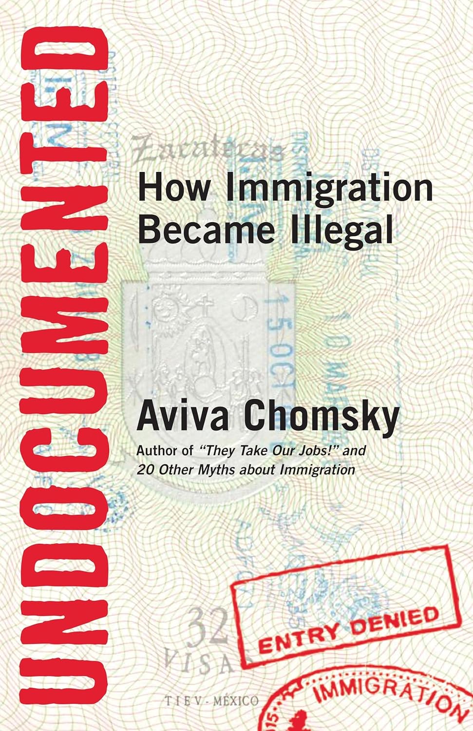 book cover for Undocumented