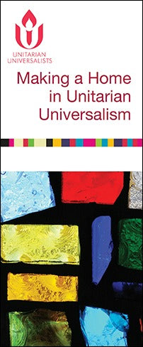 image of Making a Home in Unitarian Universalism pamphlet