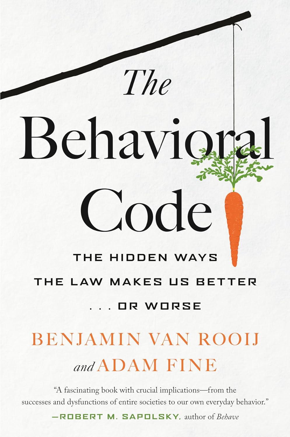 book cover for The Behavioral Code