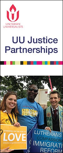 image of UU Justice Partnerships pamphlet