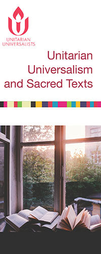 image of Unitarian Universalism and Sacred Texts pamphlet