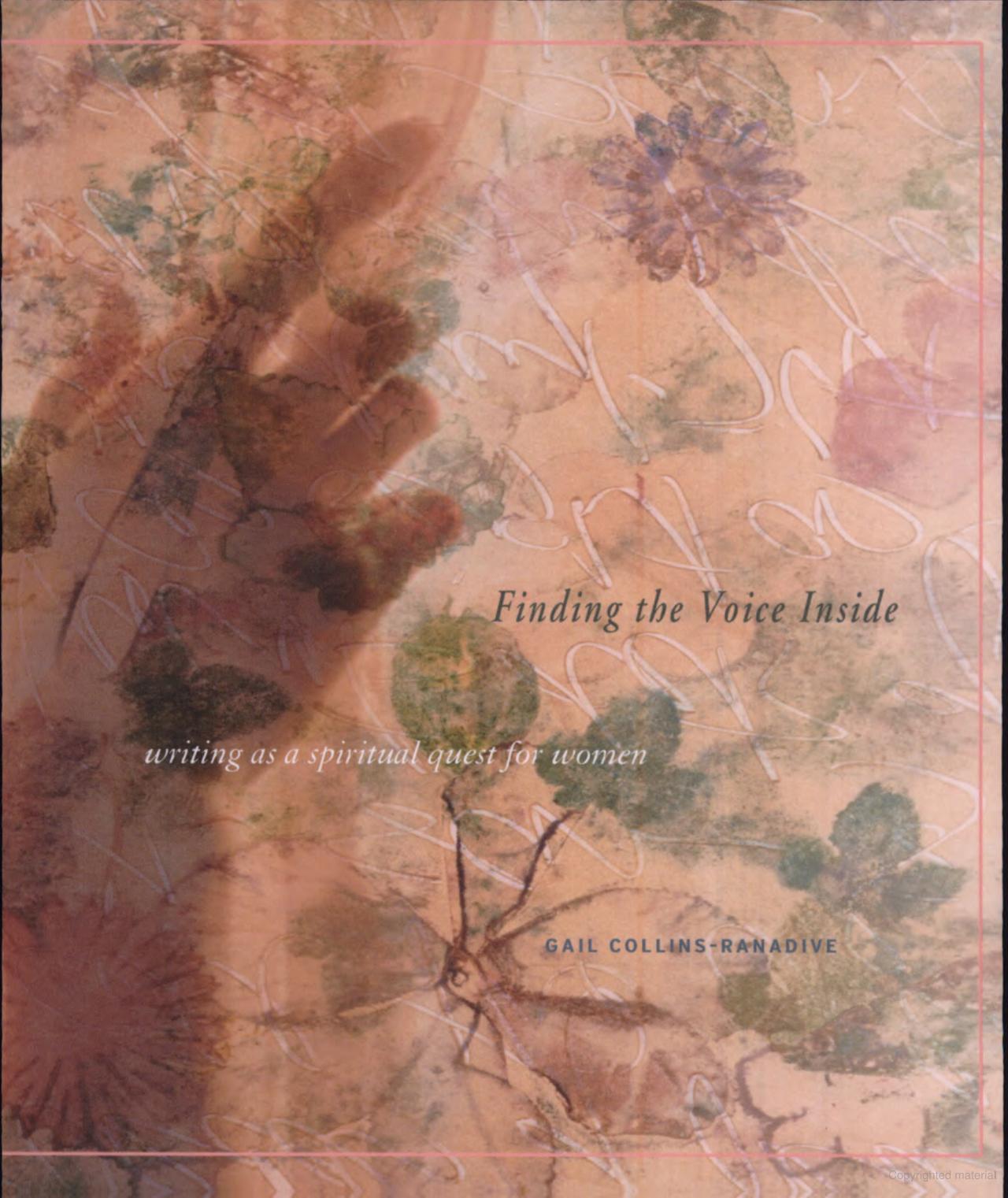book cover for Finding the Voice Inside