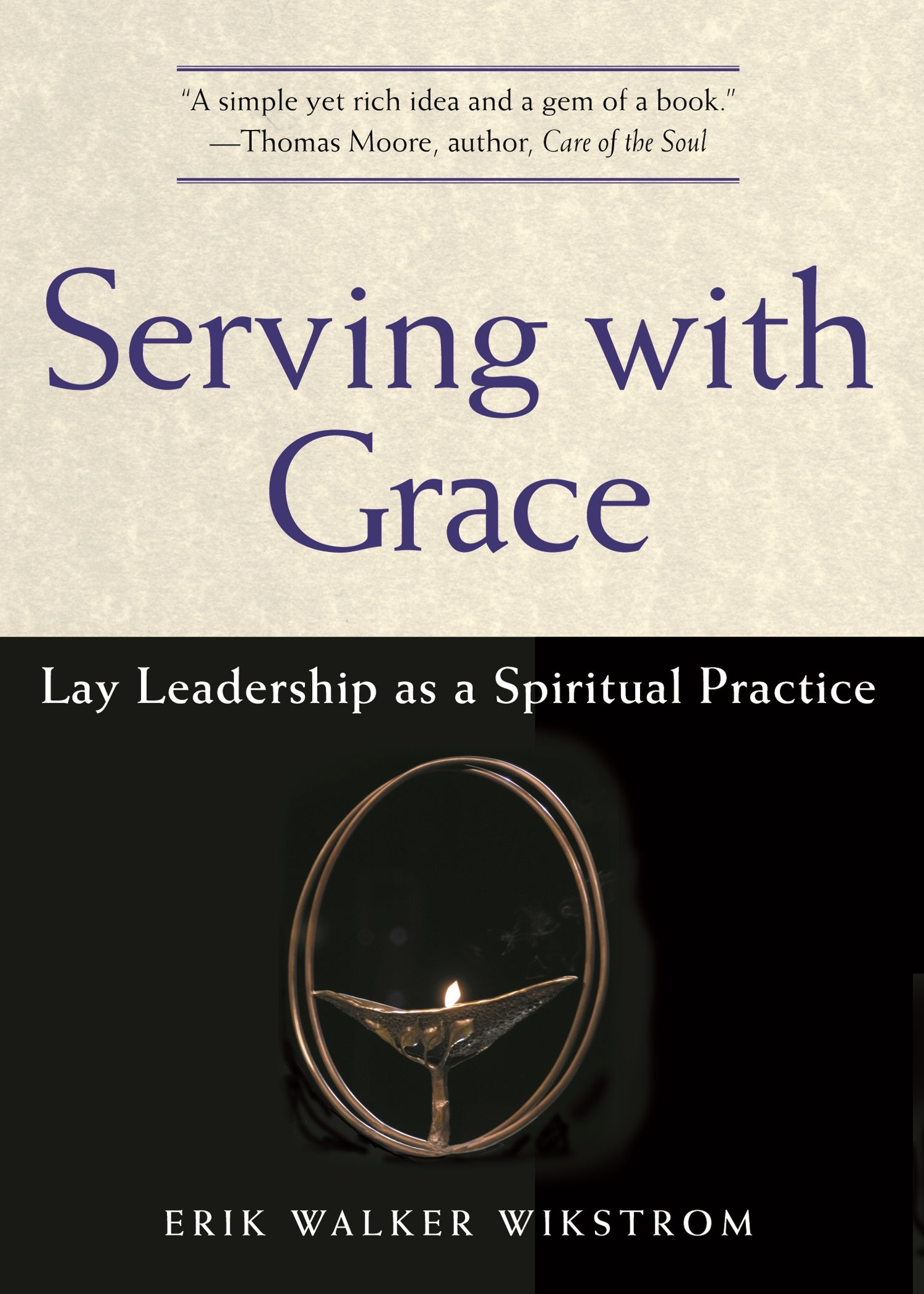 book cover for Serving with Grace