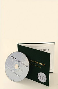 image of audio disc and booklet for At Blackwater Pond