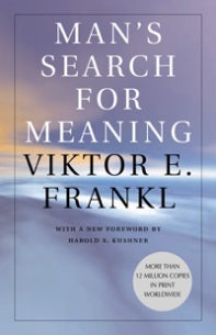 book cover for Man's Search for Meaning