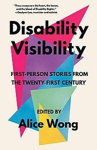 book cover for Disability Visibility