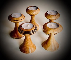 image of 5 Wooden Chalices