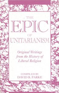 book cover for The Epic of Unitarianism