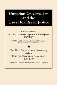 image of documents titled Unitarian Universalism and the Quest for Racial Justice