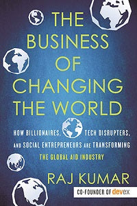 book cover for The Business of Changing the World