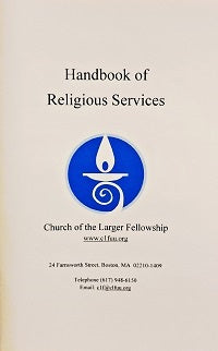 book cover for Handbook of Religious Services