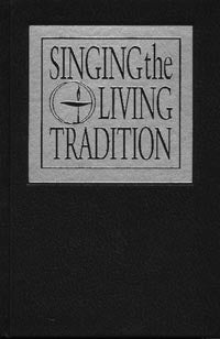 book cover for Singing the Living Tradition hymnal