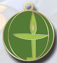 image of enamel Green Chalice Pendant