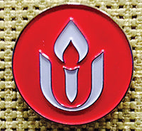 image of Red Chalice Lapel Pin