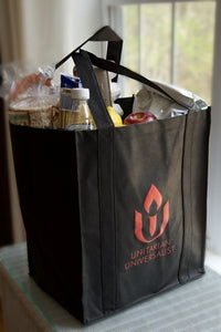 image of black reuseable chalice bag