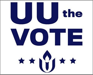 image of UU the Vote temporary tattoo