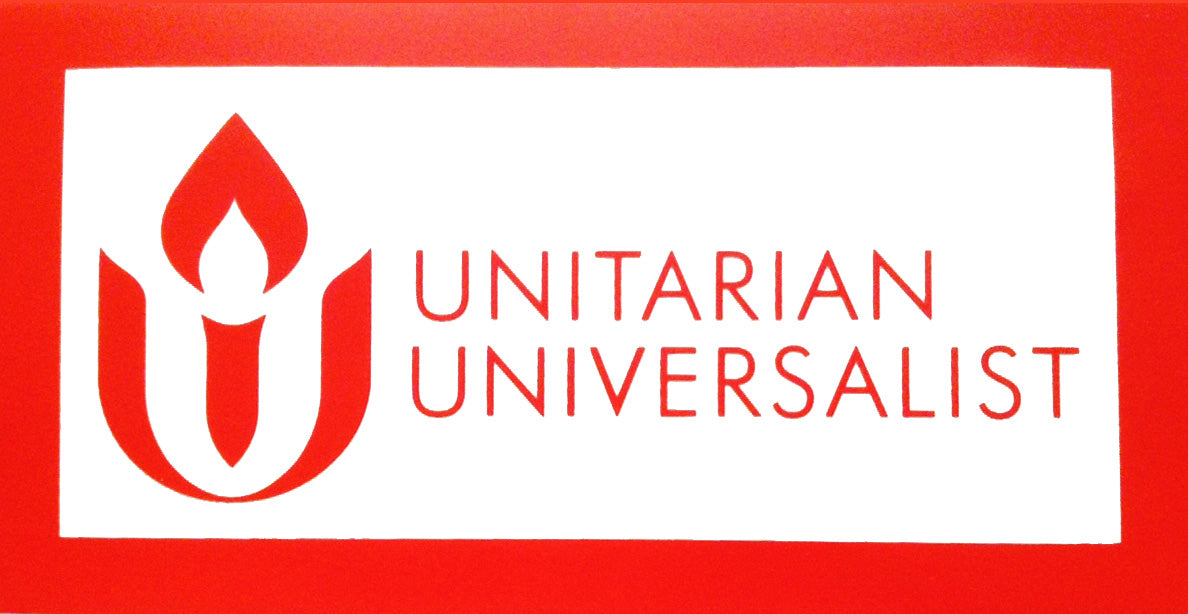 image of Unitarian Universalist Chalice Decal
