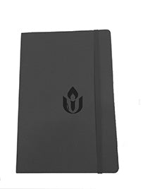 image of black soft cover chalice journal