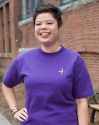 image for little chalice purple t shirt