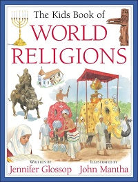 book cover for The Kids Book of World Religions