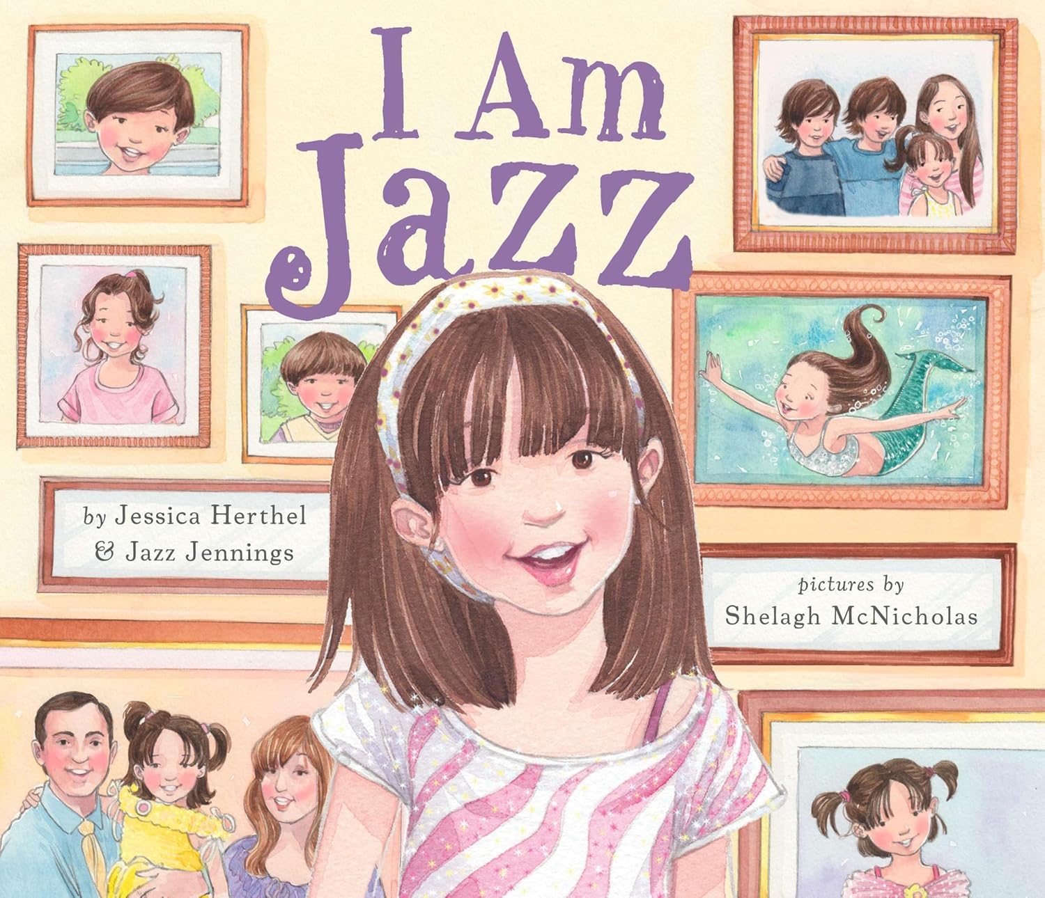book cover for I am Jazz