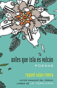 book cover for antes que isla es volcán