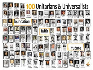 image of 100 Unitarians and Universalists Who Made a Difference Poster