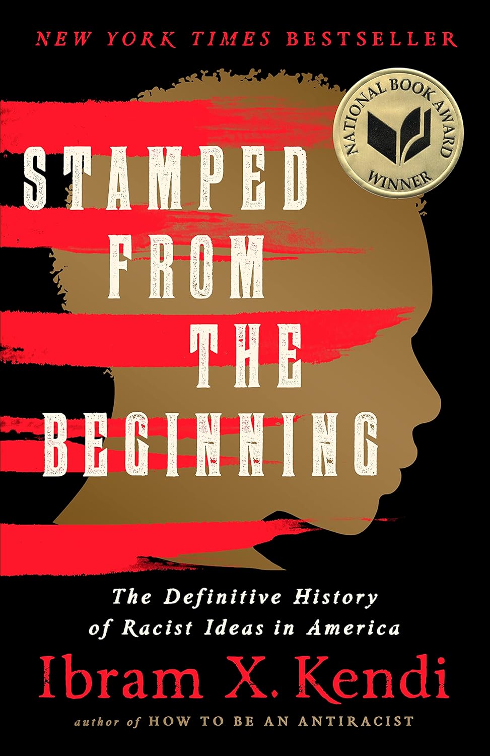 book cover for Stamped from the Beginning