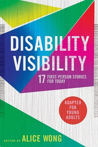 book cover for Disability Visibility YA