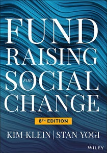 book cover for Fundraising for Social Change, 8th Edition
