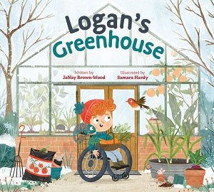 book cover for Logan's Greenhouse