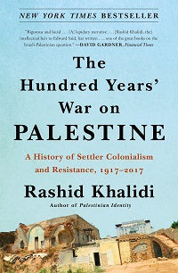 book cover for The Hundred Years' War on Palestine