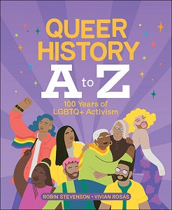 book cover for Queer History A to Z
