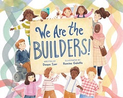 book cover for We Are the Builders!