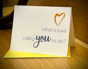 image of Side With Love folded notecards