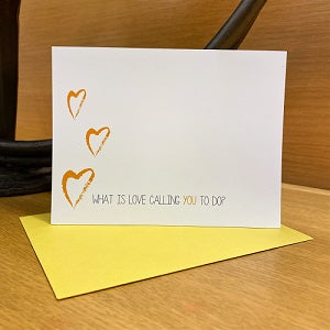 image of Side With Love flat notecards