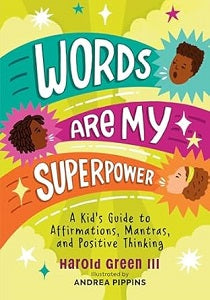 book cover for Words Are My Superpower