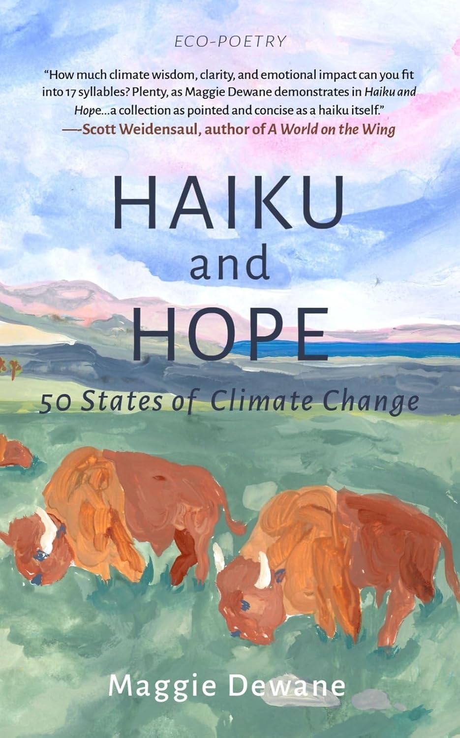 book cover for Haiku and Hope