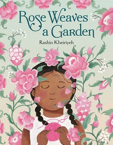book cover for Rose Weaves a Garden