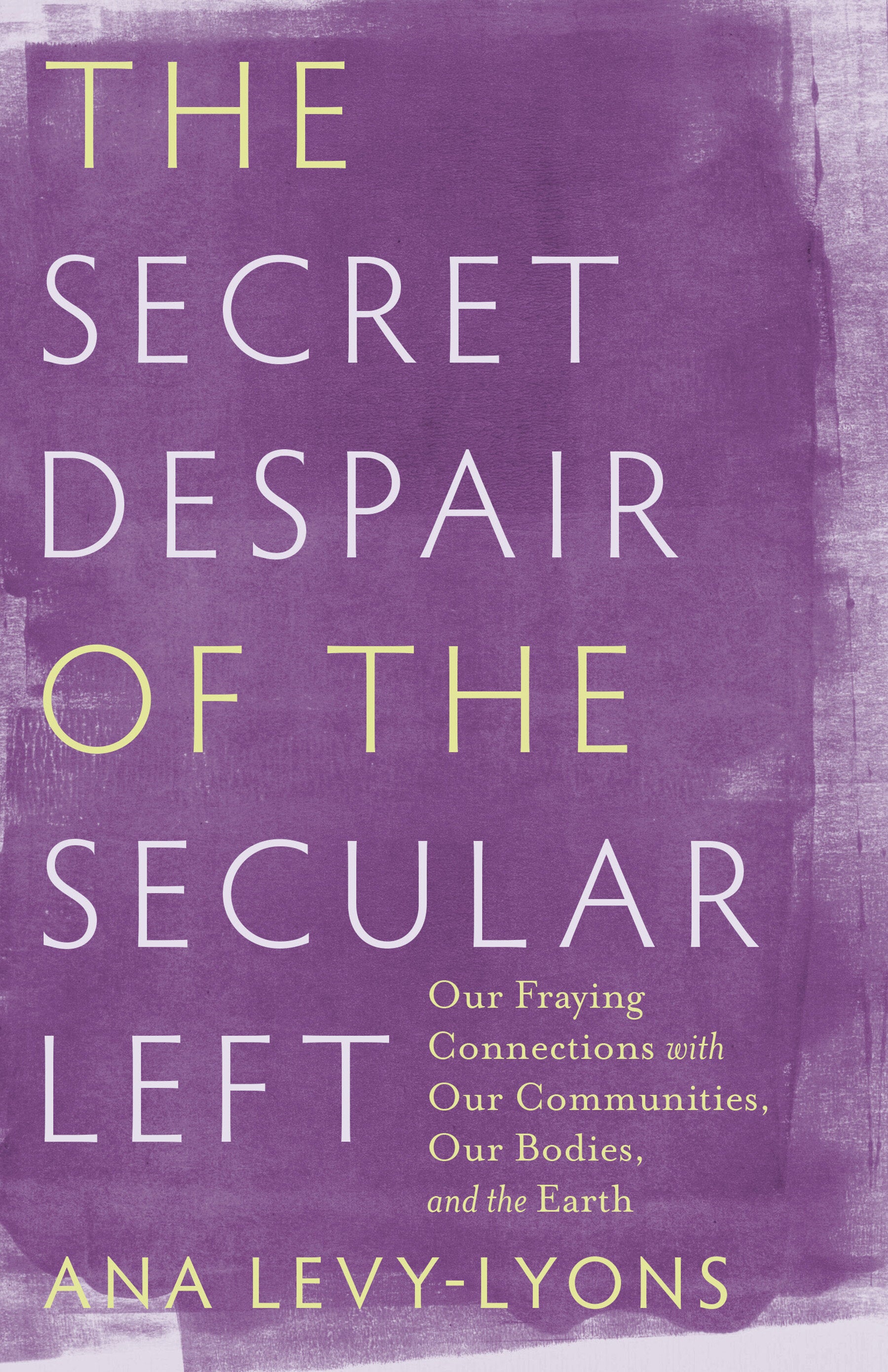 book cover for The Secret Despair of the Secular Left