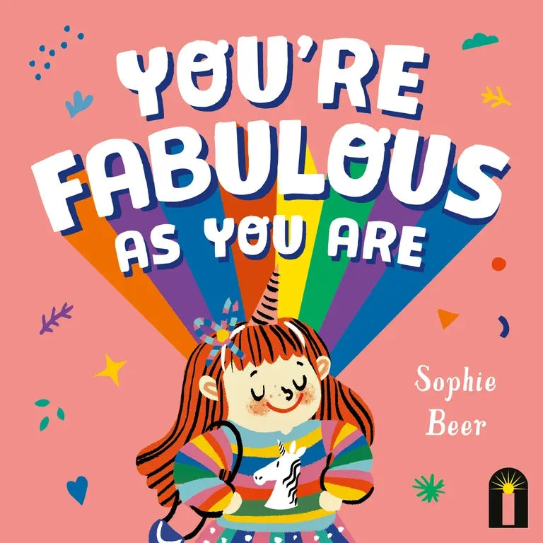 book cover for you're fabulous as you are