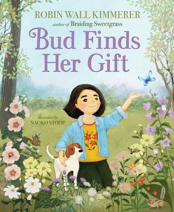 book cover for bud finds her gift