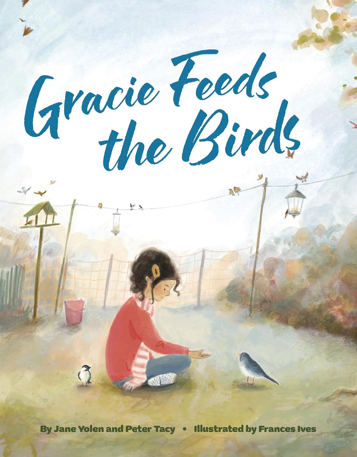 book cover for Gracie Feeds the Birds