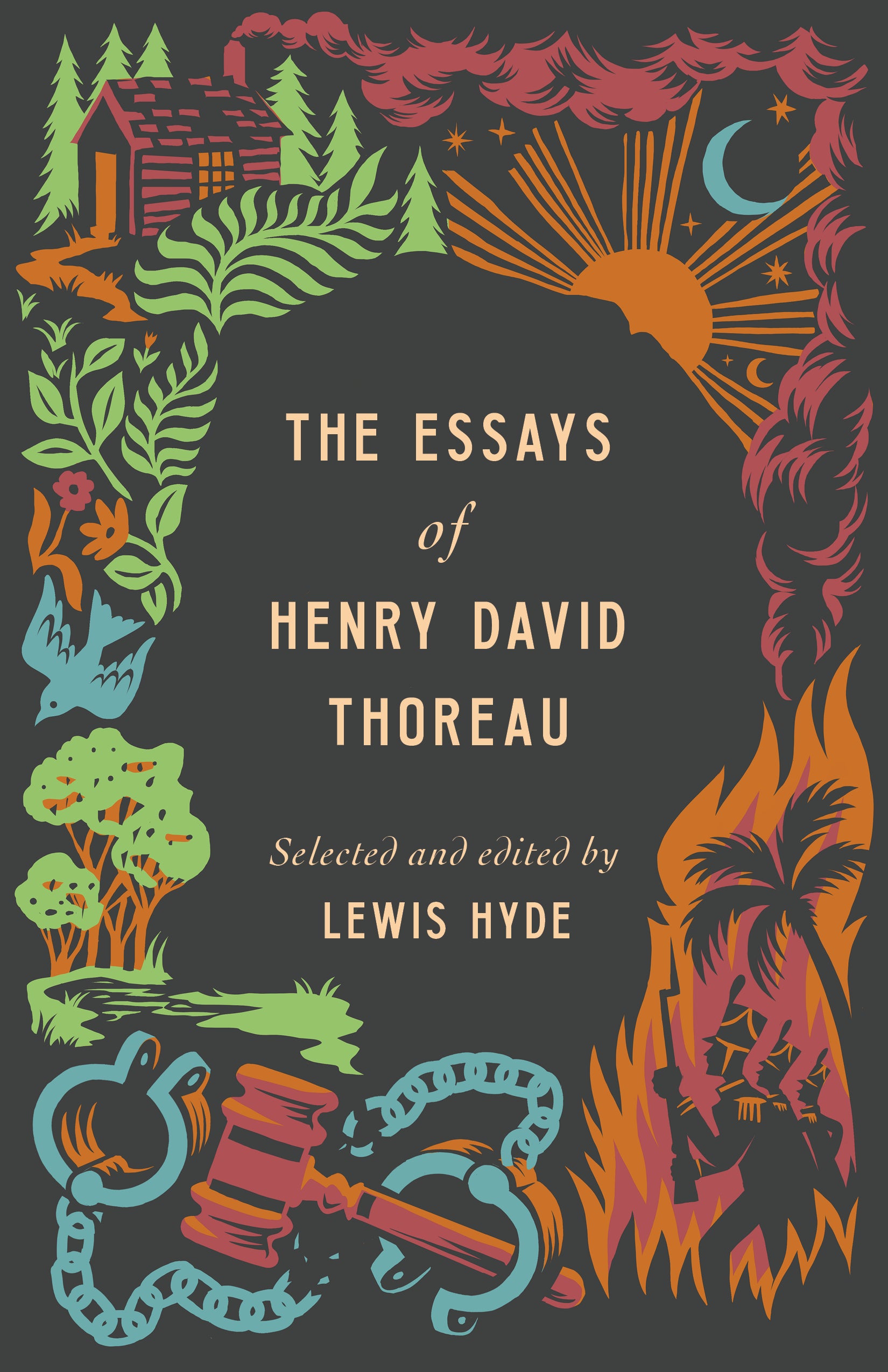 book cover for The Essays of Henry David Thoreau