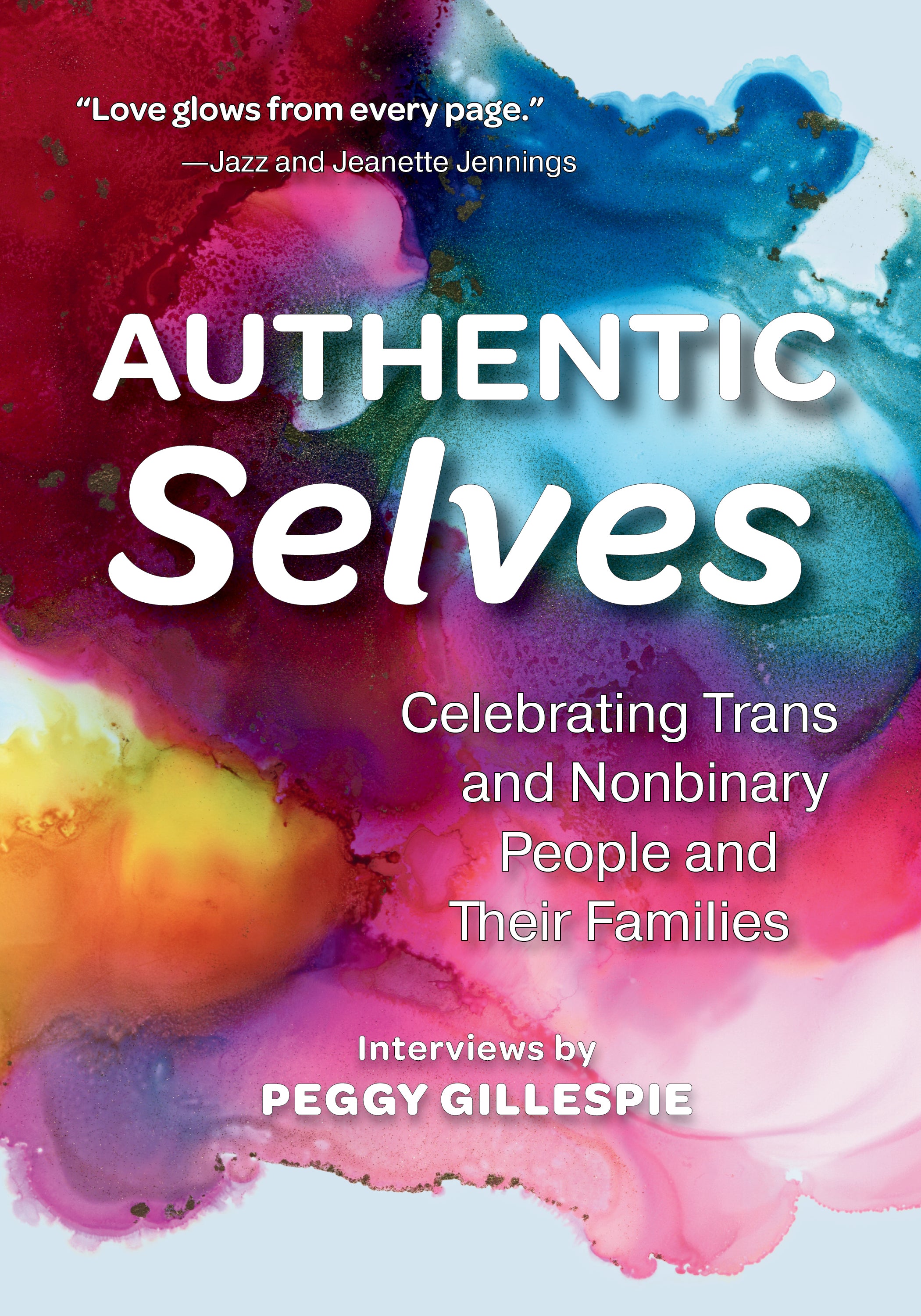 alternate book cover for Authentic Selves