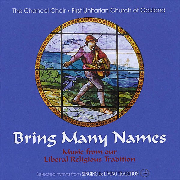CD cover for Bring Many Names hymns