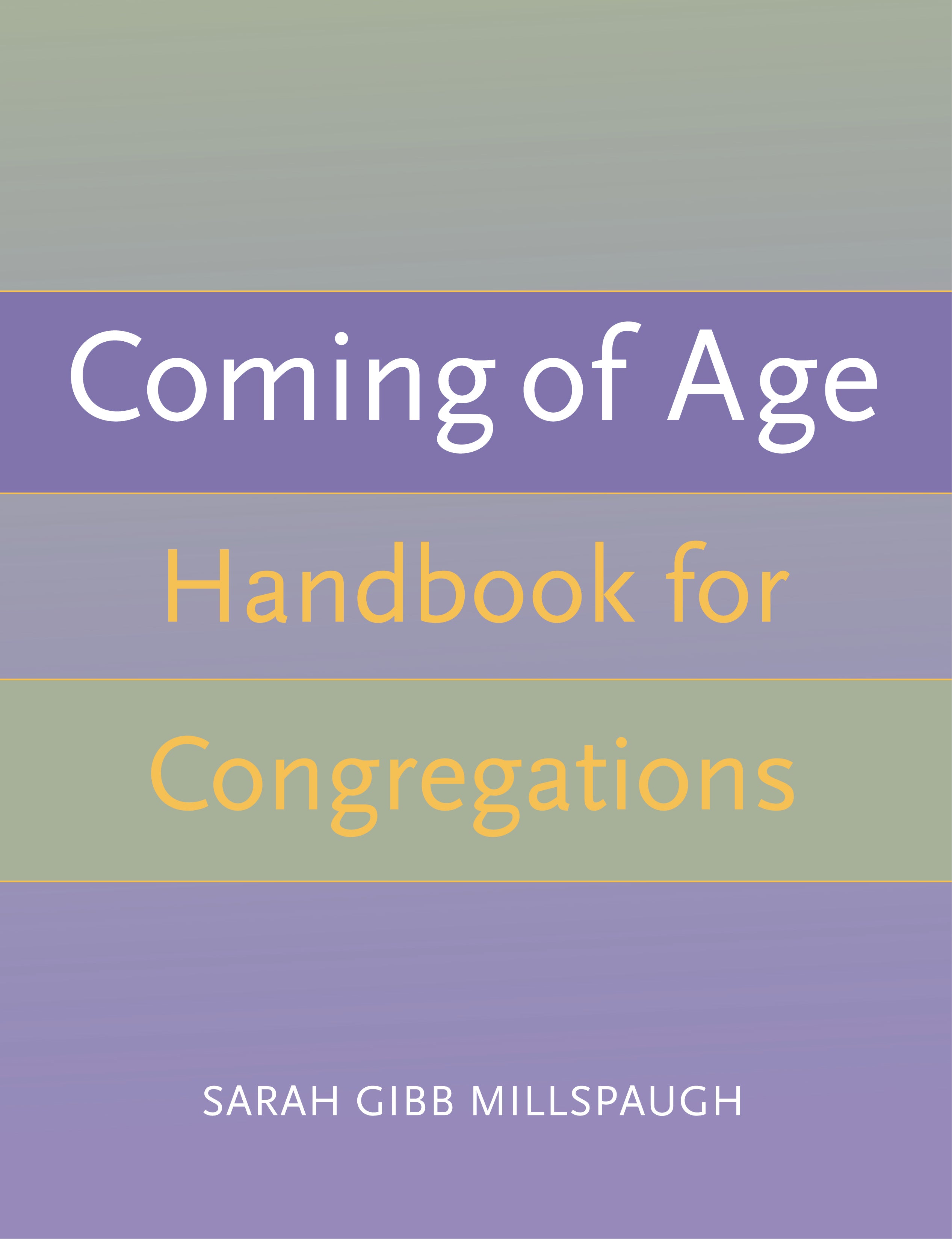 book cover for Coming of Age Handbook for Congregations