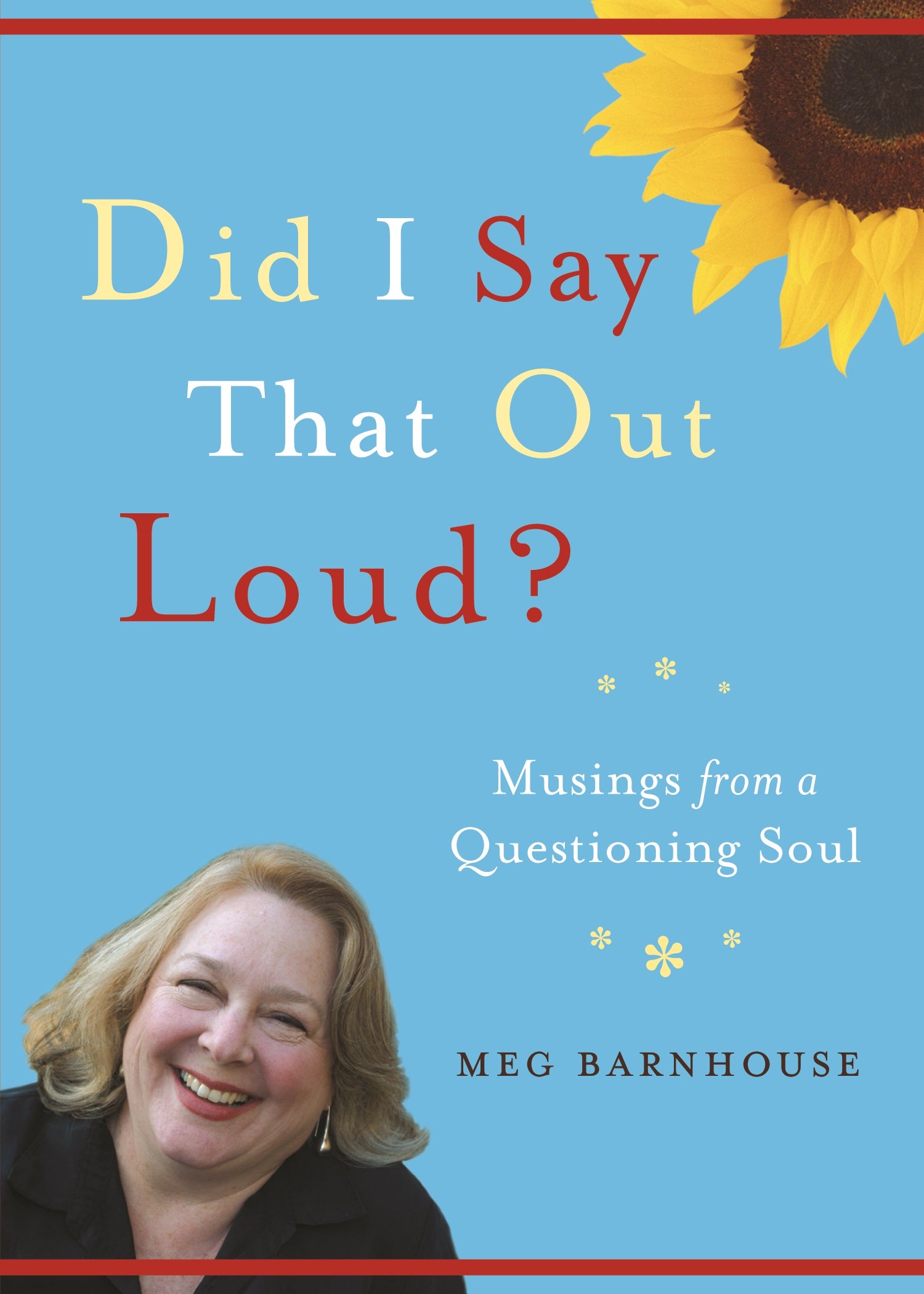 book cover for Did I Say That Out Loud?