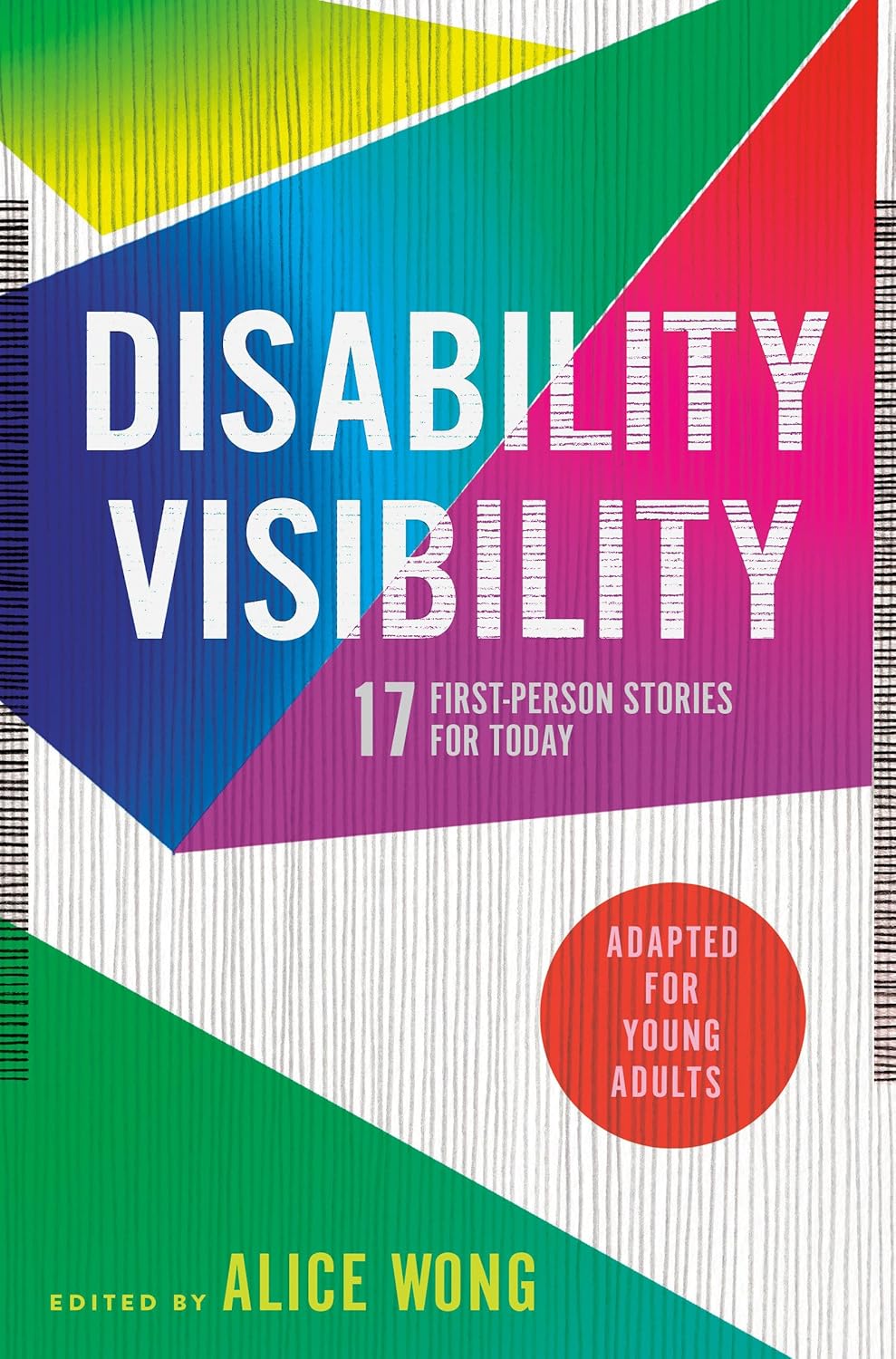 book cover for Disability Visibility YA