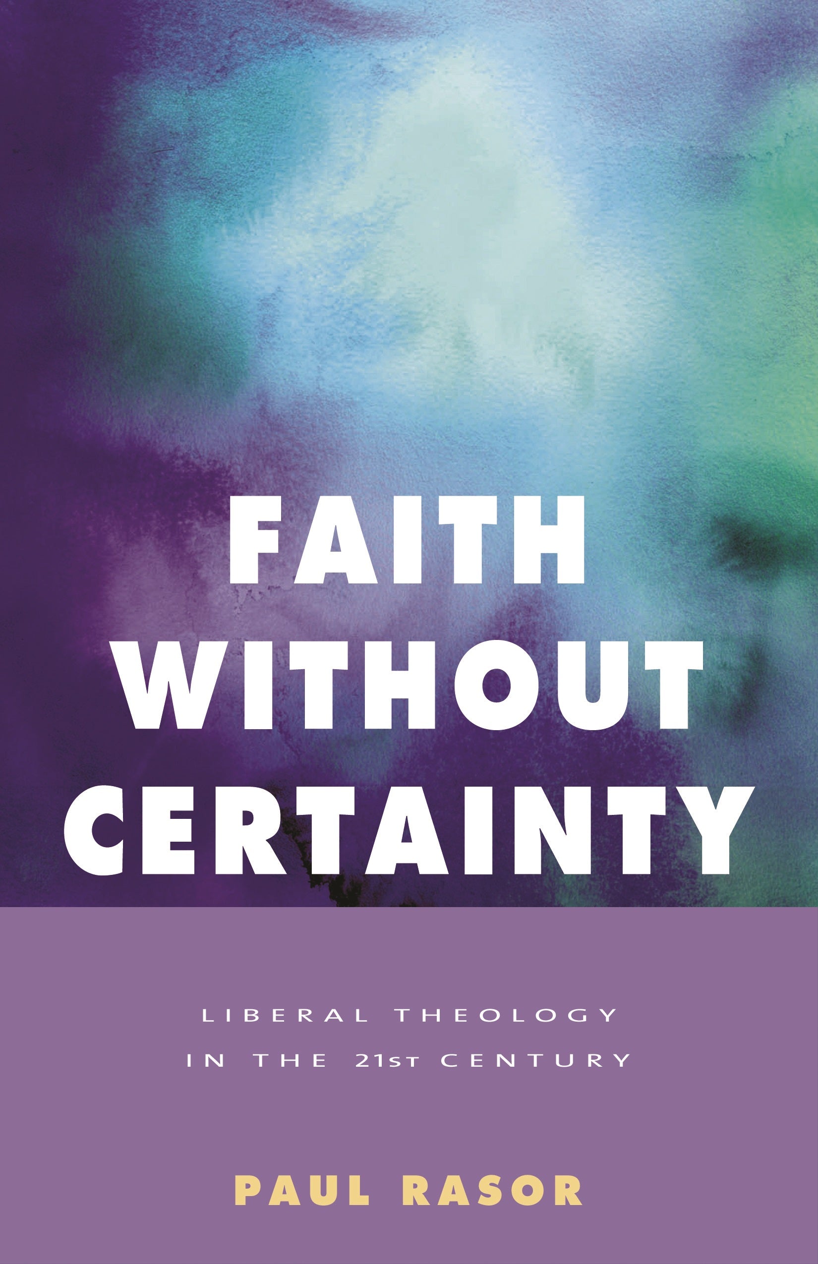book cover for Faith Without Certainty